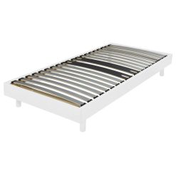 Vente flash ???? EBAC Sommier Lattes 90x190 Cm DELKIT ????