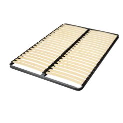 Bon marché ???? EBAC Cadre Métallique 22 Lattes Multi-plis Bois 140x200 Cm ????