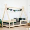 Sortie ???? Youdoit Lit Tipi Enfant NAKANA Avec Barrière De Sécurité - Bois Massif - Naturel - 80 X 160 Cm ???? 2 Sortie ???? Youdoit Lit Tipi Enfant NAKANA Avec Barrière De Sécurité - Bois Massif - Naturel - 80 X 160 Cm ???? -VIDAXL Shop unnamed file 438