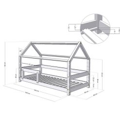 Offres ???? Youdoit Lit Cabane Enfant TERY - Bois Massif - Naturel - 80 X 160 Cm ❤️ 7 Offres ???? Youdoit Lit Cabane Enfant TERY - Bois Massif - Naturel - 80 X 160 Cm ❤️ -VIDAXL Shop unnamed file 530