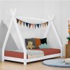 Tout neuf ???? Youdoit Lit Tipi Enfant NAKANA - Bois Massif - Blanc - 80 X 160 Cm ???? -VIDAXL Shop unnamed file 561