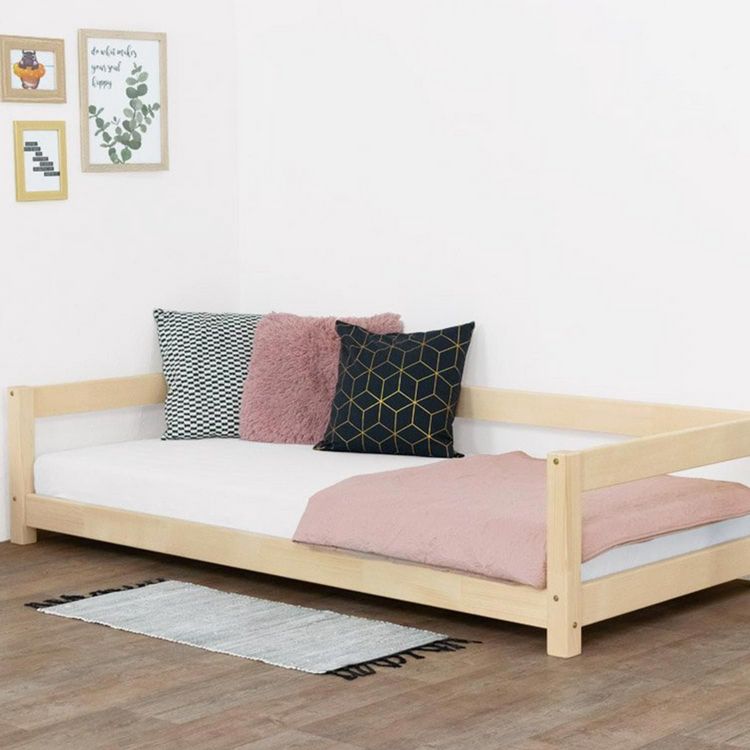 Vente flash ✔️ Youdoit Lit Montessori Enfant STUDY - Bois Massif - Naturel Vernis - 90 X 160 Cm ✨ 4 Vente flash ✔️ Youdoit Lit Montessori Enfant STUDY - Bois Massif - Naturel Vernis - 90 X 160 Cm ✨ – Image 2