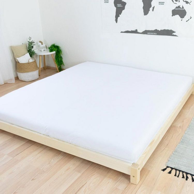 Sortie ✨ Youdoit Lit Double TATAMI - Bois Massif - Gris - 160 X 200 Cm ✨ 5 Sortie ✨ Youdoit Lit Double TATAMI - Bois Massif - Gris - 160 X 200 Cm ✨ – Image 3