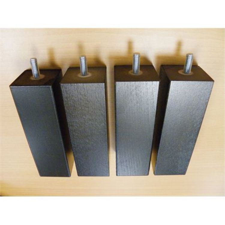 Vente flash ???? BELLE LITERIE BENOIST Lot De 4 Pieds De Sommier Couleur Wengé ???? 2 Vente flash ???? BELLE LITERIE BENOIST Lot De 4 Pieds De Sommier Couleur Wengé ????