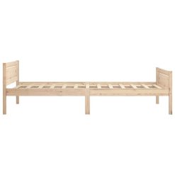 Remise ⭐ VIDAXL Cadre De Lit Bois De Pin Massif 90x200 Cm ???? -VIDAXL Shop unnamed file 848