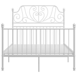 Top 10 ???? VIDAXL Cadre De Lit Blanc Metal Et Contreplaque 120x200 Cm ✔️ -VIDAXL Shop unnamed file 860